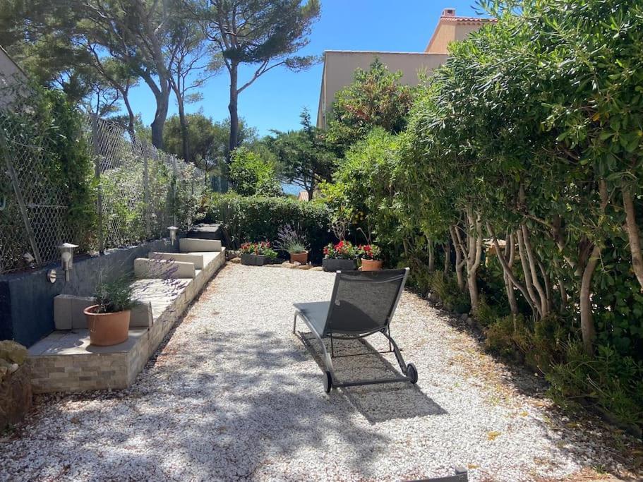 Logement Entier T2 Climatise, Parking Gratuit, Jardin, Plage A 2Min A Pied Sanary-sur-Mer Εξωτερικό φωτογραφία